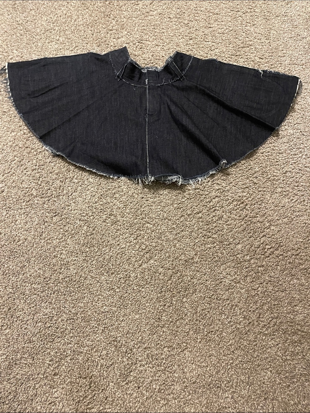 Denim skirt